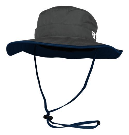 Main Color:Dark Grey / Navy:The Game Boonie Athletic Bucket Hat Football Fishing Softball Wide Brim GB400