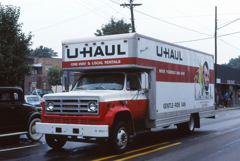 Gmc u haul truck model #4