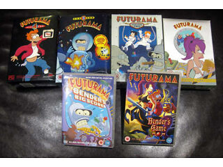 Futurama dvd box sets: season 1-4 plus 2 feature length adventures