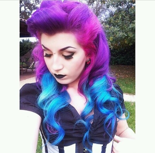 Purple Hair Color Deals On 1001 Blocks