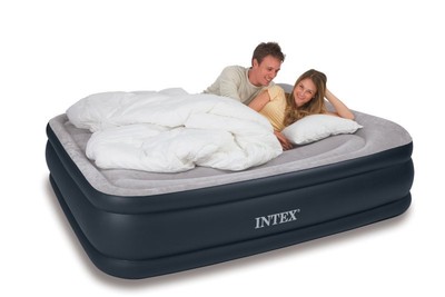 INTEX Queen Pillow Rest Airbed Raised Air ...