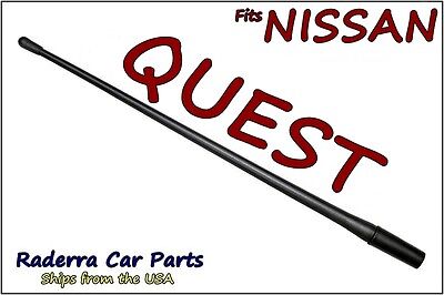 FITS: 1993-2002 Nissan Quest - 13" SHORT Custom Flexible Rubber Antenna Mast