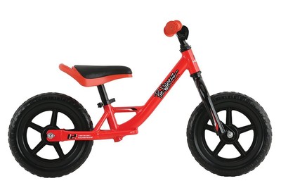 Haro Bikes Prewheelz 12 Balance Bike, Bright Red