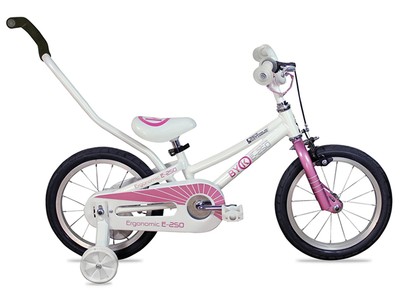ByK E-250 Girls Bike - Pearl White/Pretty Pink