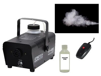Atmotech VS400 MKII Smoke Fog Mist Machine Remote and Fluid Disco Party DJ *B STOC