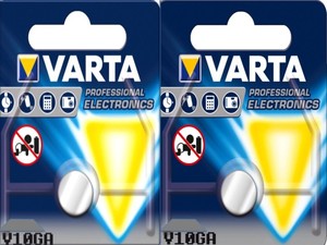 22x Varta V10GA LR54 AG 10189 LR1130 1 5V Original Blister Batterien