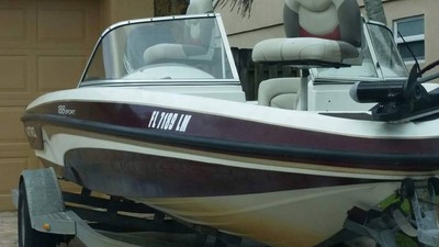 2001 NITRO FISH SKI BOAT TRACKER 185SF150HP WITH TRAILER MINT CONDITION
