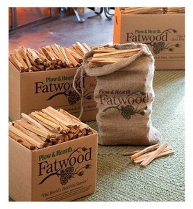 Fatwood Fireplace Firestarter Fire Wood Pine Resin