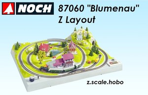  87060 Z Scale Train Layout Form NEW 18x13 Updated English Plan | eBay