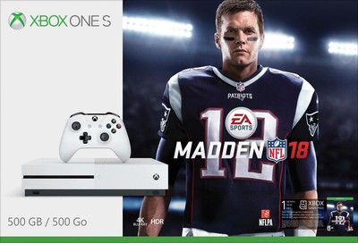 Microsoft - Xbox One S 500gb Madden Nfl 18 Bundle With 4k Ultra Hd Blu-Ray - ...
