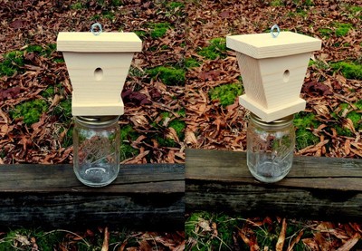 2 CARPENTER BEE TRAPS...SHIPPING INCLUDED IN ONE ...