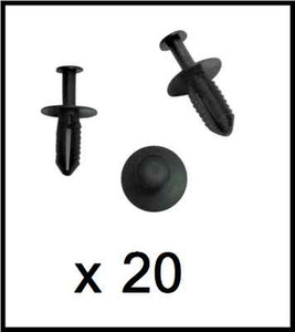Honda plastic body rivets for auto bodies #2
