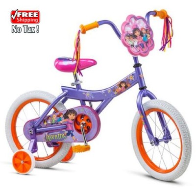 16" Dora and Friends Girls BMX Bike Kids Children Bicycle w Training Wheels New