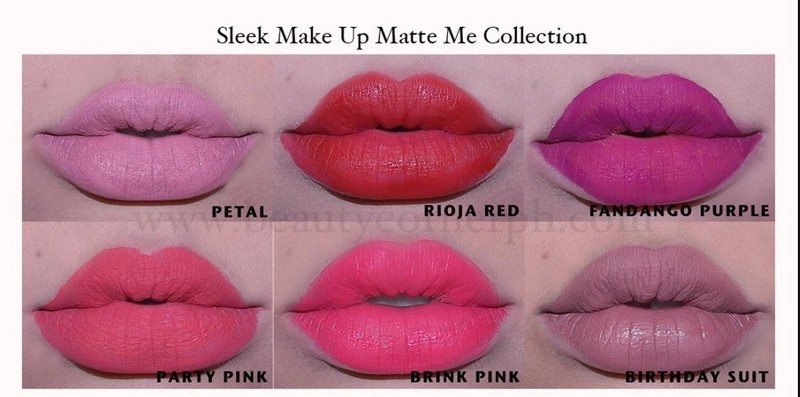Блеск для губ sleek makeup matte me Гимназия 16