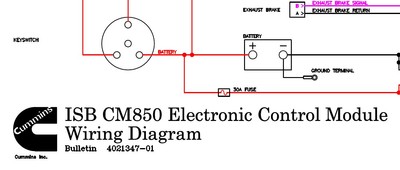 Wiring Diagram Cummins Isb Cm850 4021347-01 - New for sale ... isb cummins wiring diagram 