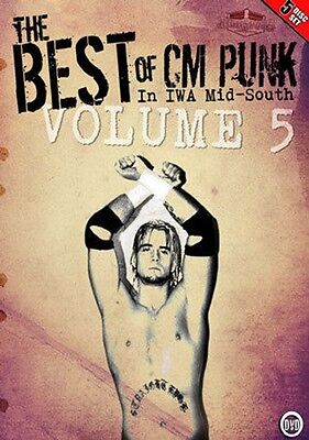 Best of CM Punk in IWA Mid-South Volume 5 DVD Set, WWE UFC ROH Wrestling (Best Of Mid South Wrestling)