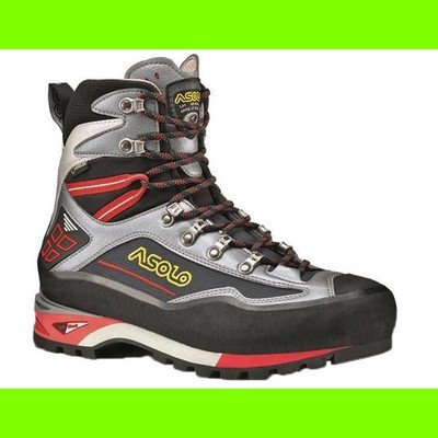 SCARPONI TREKKING UOMO ASOLO A12038 A561 CORAX GV BLACK//GREEN LIME