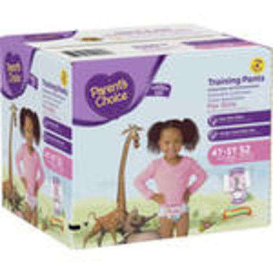 UPC 681131125727 product image for Parents Choice Training Pants 4t-5t - 52 Count - For Girls 38 Lbs + Open Box | upcitemdb.com