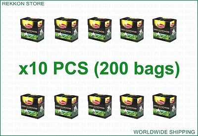 The Best Lipton Discovery Collection Green Gunpowder Tea 200 Pyramids x10 (The Best Green Tea Bags)
