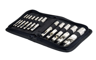 New 12pc Hollow Punch Set Tempered Steel ...