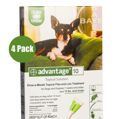 Bayer Advantage For Small Dogs 10 Lbs ...