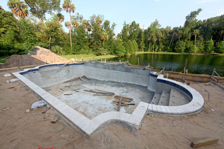 How to Build a Concrete Block Swimming Pool | eBay