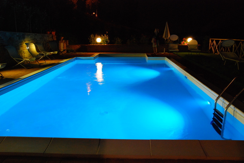 replacing inground pool light