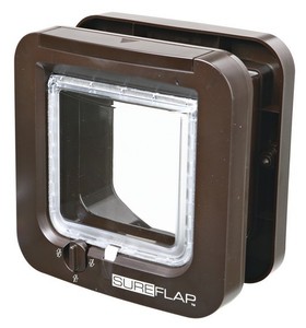 Chatière Sureflap 4 Positions Avec Puce D'Identification Marron 38535