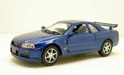 Nissan skyline r34 scale model #1