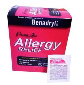 benadryl allergy kapgels 25mg