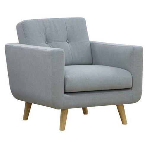 Zanui Larsen Light Grey Armchair NEW Zanui eBay