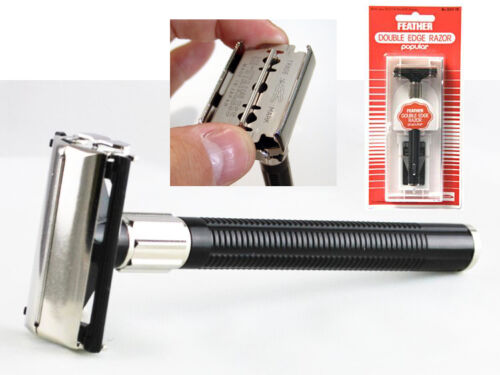 Traditional-FEATHER-Double-Edge-Blade-Shaving-Safety-Razor-Professional-JATAI