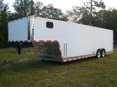 trailer gooseneck enclosed cargo 5x32 classifieds axles