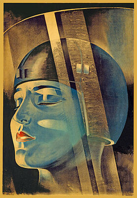 F2 Vintage Fritz Lang's Film 1926 Metropolis Movie Art Poster - A1 A2 A3