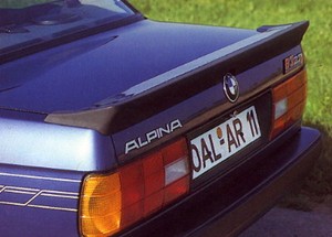 Bmw e30 alpina rear spoiler #5