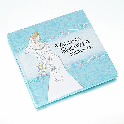 Blue Hardcover Memory Keepsake Wedding Shower Journal ...