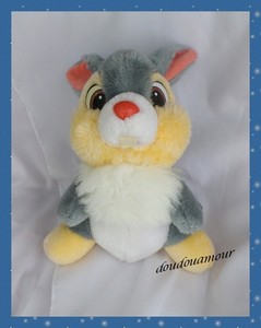 Peluche Doudou Lapin Panpan Disneyland Disney