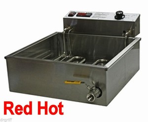 New Paragon Concession Electric Funnel Cake, Donut Fryer 240 Volt With ...