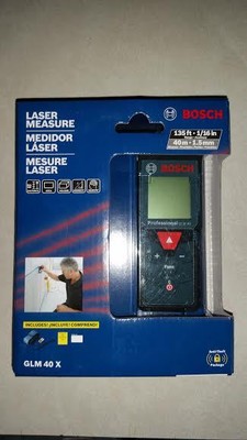 Bosch 135 foot laser distance measurer  ...