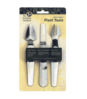 3 PC. MINI GARDEN TOOL SET STAINLESS ...