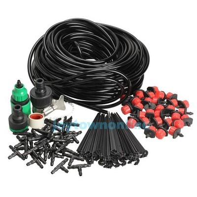 25m Micro Drip Drippers Irrigation System Plant ...