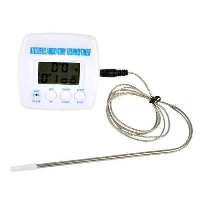 New Digital LCD Display Food Thermometer Timer ...