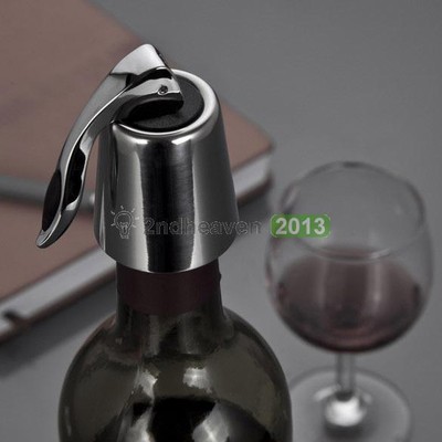 Stainless Steel Reusable Vacuum Sealed Red Wine ...