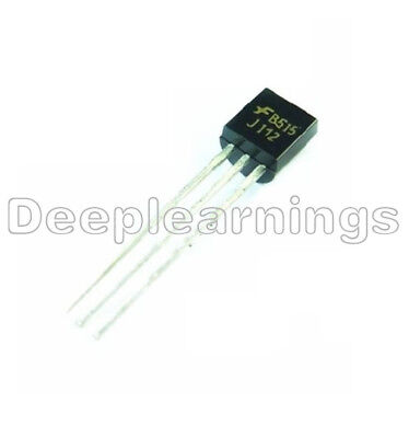 5PCS J112 FSC TO92 N–Channel JFET Transistor NEW TO-2 S8 BEST