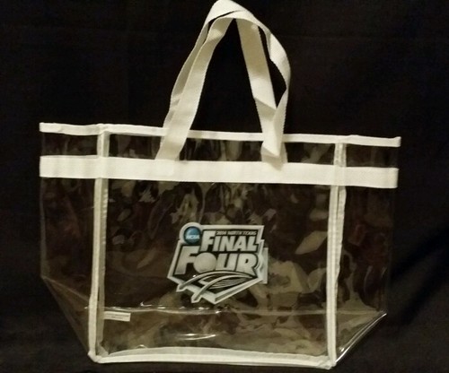 Basketball NCAA 2014 Final Four Clear See Through Tote Bag, NEW