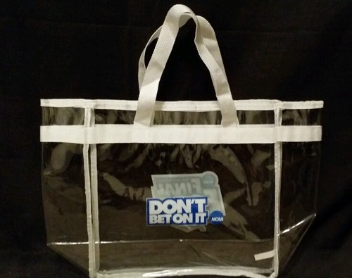 Basketball NCAA 2014 Final Four Clear See Through Tote Bag, NEW