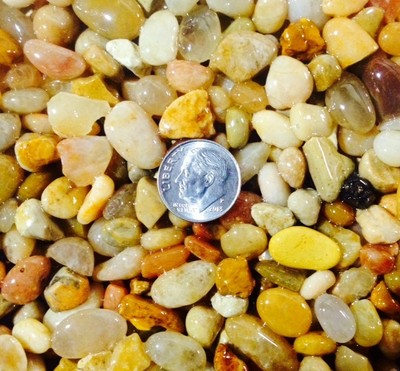 10 Lbs. CORAL COLOR Decorative Aquarium Gravel ...