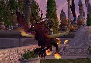 about WOW TCG BLAZING HIPPOGRYPH LOOT CARD MOUNT World of Warcraft 