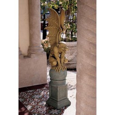 Ferocious Roof-top Dragon Gargoyle Protector Sentinel Statue ...