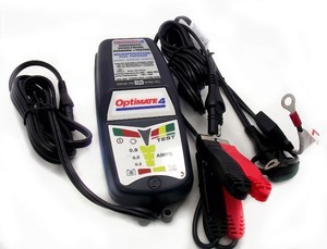 Optimate 4 dual batterieladegert fr bmw can bus